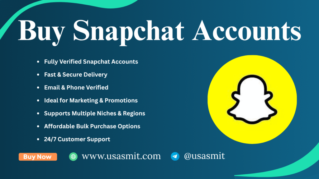 Buy Snapchat Accounts 