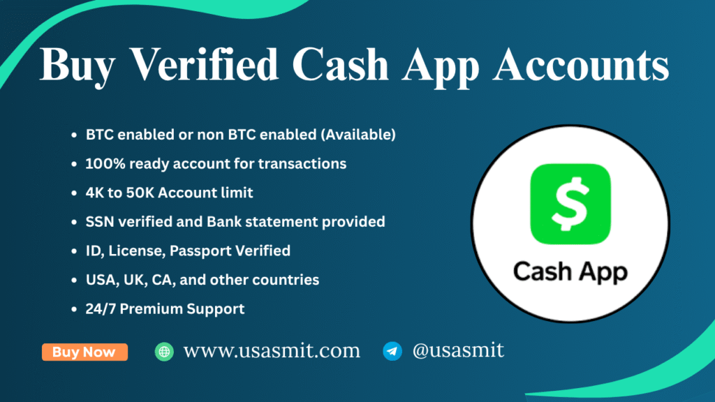 Buy Verified Cash App Accounts 