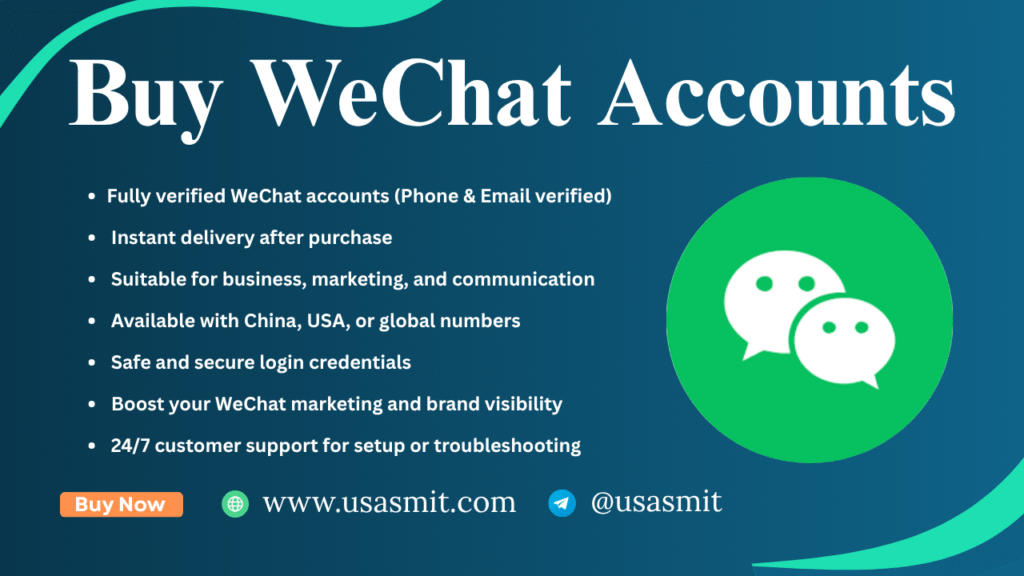Buy WeChat Account